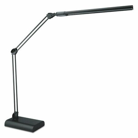 RADIANT ALE 21.5 in. Adjustable Swivel LED Desk Lamp, Black RA3193464